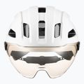 Kask rowerowy UVEX Stride Visor white matt/litemirror silver 2