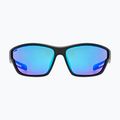 Okulary przeciwsłoneczne UVEX Sportstyle 806 black matt/mirror blue 2