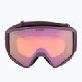 Gogle narciarskie UVEX Blast FM plum matt/mirror purple 2