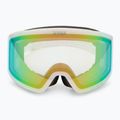 Gogle narciarskie UVEX Provoqe V white matt/vario green mirror 2