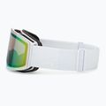 Gogle narciarskie UVEX Provoqe V white matt/vario green mirror 4