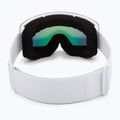 Gogle narciarskie dziecięce UVEX Pwdr FM white matt/mirror rainbow/green/clear 3