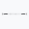 Gogle narciarskie UVEX Gravity FM white matt/mirror silver/green/clear 4