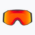 Gogle narciarskie UVEX Gravity FM black matt/mirror red/orange/clear 2
