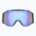 Gogle narciarskie UVEX Gravity FM S2 black matt/mirror blue 2