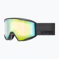 Gogle narciarskie Uvex Blast V black matt/vario green mirror 5