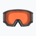 Gogle narciarskie UVEX Athletic LGL black matt/orange/clear 2