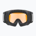 Gogle narciarskie UVEX Athletic LGL black matt/yellow/clear 3
