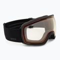 Gogle narciarskie UVEX Victorious Pro V black matt/vario red mirror