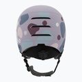 Kask narciarski dziecięcy UVEX Rocket Visor Jr cool lavender abstract matt/mirrorsilver/lasergold 4