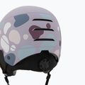 Kask narciarski dziecięcy UVEX Rocket Visor Jr cool lavender abstract matt/mirrorsilver/lasergold 8