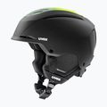Kask narciarski UVEX Resolution black/electrum grad matt