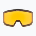 Gogle narciarskie UVEX Lace Attract FM black matt/mirror red 9