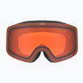 Gogle narciarskie dziecięce UVEX Pwdr LG Jr black matt/orange/clear 2