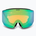 Gogle narciarskie UVEX Lace Attract FM black matt/mirror opal 3