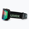 Gogle narciarskie UVEX Lace Attract FM black matt/mirror opal 5