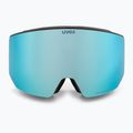 Gogle narciarskie UVEX Lace Attract FM black matt/mirror ice 3