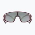 Okulary przeciwsłoneczne UVEX Skyryse burgundy matt/mirror rose 3