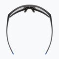 Okulary przeciwsłoneczne UVEX Skyryse black matt/mirror blue 4