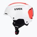 Kask narciarski UVEX Resolution SL white/electric red 3