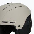 Kask narciarski UVEX Stance warm grey/black matt 7