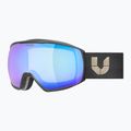 Gogle narciarskie UVEX Ultimate Victorious CV S2 black matt/mirror sapphire