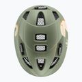 Kask rowerowy dziecięcy UVEX Kid 2 CC sage green dino matt 4