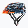Kask rowerowy dziecięcy UVEX Air Wing 2 papaya/bubble blue
