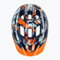 Kask rowerowy dziecięcy UVEX Air Wing 2 papaya/bubble blue 4