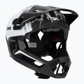 Kask rowerowy dziecięcy UVEX React Fullface Jr black/white matt