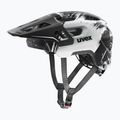 Kask rowerowy dziecięcy UVEX React Fullface Jr black/white matt 2