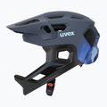 Kask rowerowy dziecięcy UVEX React Fullface Jr dusk blue matt 3