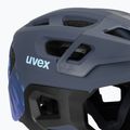 Kask rowerowy dziecięcy UVEX React Fullface Jr dusk blue matt 7