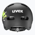 Kask dziecięcy UVEX Kid 4 Style bam black/lime matt 3