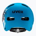 Kask dziecięcy UVEX Kid 4 Style super hero blue matt 3