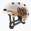 Kask dziecięcy UVEX Kid 4 Style super hero warm grey matt