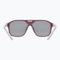 Okulary przeciwsłoneczne dziecięce UVEX Cosmic Jr cranberry/grey matt/mirror silver 3