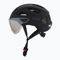 Kask rowerowy UVEX Stride Visor black matt/lite mirror silver 3