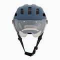 Kask rowerowy UVEX Stride Visor stone blue matt/lite mirror silver 2