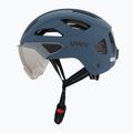Kask rowerowy UVEX Stride Visor stone blue matt/lite mirror silver 3