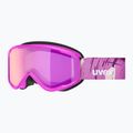 Gogle narciarskie dziecięce UVEX Speedy Nova FM S2 pink matt/mirror pink
