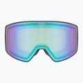 Gogle narciarskie UVEX Scenic P S0-S4 black matt/mirror green/pola 2