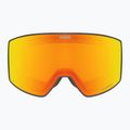 Gogle narciarskie UVEX Scenic FM S2 black matt/mirror red 2