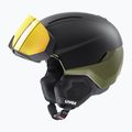 Kask narciarski UVEX Horizon CV black/khaki matt 6