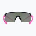 Okulary przeciwsłoneczne dziecięce UVEX Dyrt Jr black pink mat/mirror pink 3