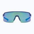 Okulary przeciwsłoneczne dziecięce UVEX Dyrt Jr blue matt/mirror green 2