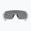 Okulary przeciwsłoneczne dziecięce UVEX Dyrt Jr pink/green matt/mirror pink 3