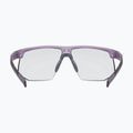 Okulary przeciwsłoneczne UVEX Aerios Small V purple matt/smoke 3
