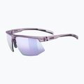 Okulary przeciwsłoneczne UVEX Aerios Small purple matt/mirror purple