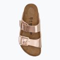 Klapki BIRKENSTOCK Arizona BF Regular electric metallic copper 5